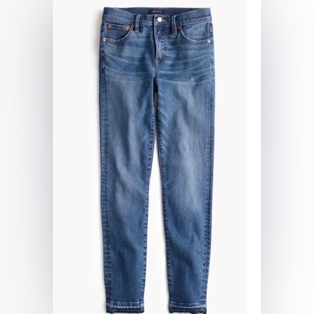 NWT J. Crew factory 8" Toothpick Jean with Let-Down Hem: size 26 - Picture 5 of 15